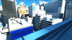 screen shot Mirror's Edge video games PC gaming cityscape render