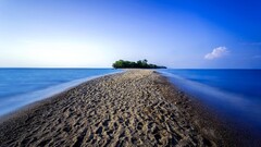 Sea clouds sky nature