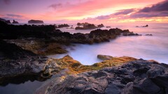 Sea coast clouds sky Portugal outdoors sunlight Azores
