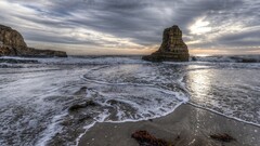 Sea nature sky beach