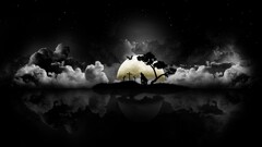 selective coloring dark reflection