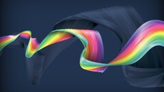 shapes colorful digital art selective coloring