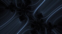 shapes dark abstract digital art