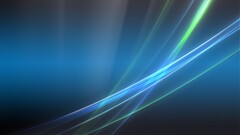 shapes lines blue cyan abstract digital art