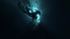 shapes underwater digital art