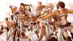 shingeki no kyojin Anime anime girls anime boys