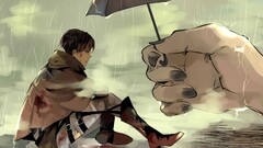 shingeki no kyojin anime boys Anime umbrella