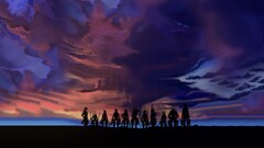 shingeki no kyojin Anime silhouette