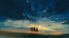 shingeki no kyojin Eren Jeager mikasa ackerman Armin Arlert