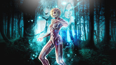 shingeki no kyojin Leonheart Annie Anime anime girls cyan