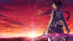 shingeki no kyojin mikasa ackerman Anime anime girls