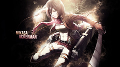 shingeki no kyojin mikasa ackerman Anime anime girls