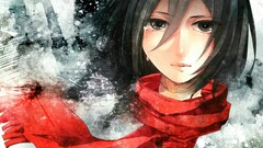 shingeki no kyojin mikasa ackerman Anime anime girls