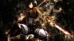 shingeki no kyojin mikasa ackerman Anime anime girls