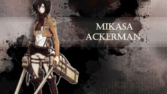 shingeki no kyojin mikasa ackerman Anime anime girls