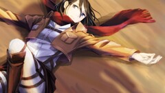 shingeki no kyojin mikasa ackerman Anime anime girls