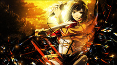 shingeki no kyojin mikasa ackerman Anime anime girls