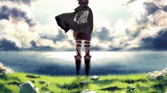 shingeki no kyojin mikasa ackerman Anime Eren Jeager Manga