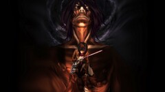 shingeki no kyojin mikasa ackerman Eren Jeager Anime
