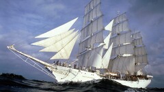 ship sailing ship vehicle