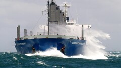 ship Sea waves vehicle