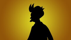 silhouette philip j fry cartoon TV series