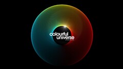 Simon C. Page spectrum color wheel Sphere black background 3d