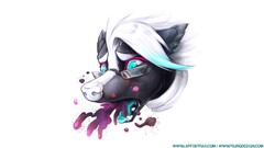 Simple Background anthro glasses furry