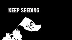 Simple Background piracy skull soldier Typography Bones flag