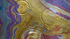 Simple Background ripples water colorful paint splatter Swirl