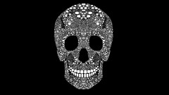 skull artwork Minimalism