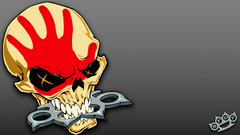 skull Simple Background digital art artwork
