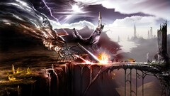 sky artwork fantasy art