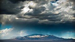 sky clouds nature Mountains