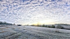 sky landscape clouds Car
