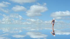 sky reflection Women