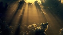 sky sun clouds sunlight nature