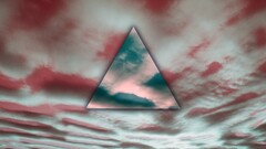 sky triangle digital art