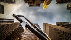 skyscraper photography City urban sky new york city Manhattan