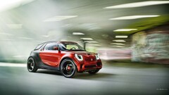 Smart Forstar Car red cars vehicle Smart (Car)