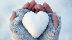 snow heart