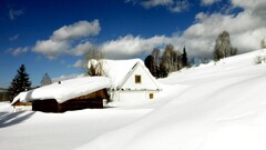 snow House winter outdoors