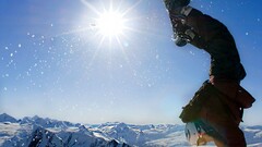 snow Snowboarding sun