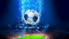 soccer ball digital art balls stadium Sport Sports