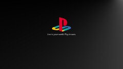 Sony playstation video games retro games logo black consoles