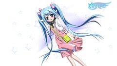 sora no otoshimono Anime anime girls blue hair