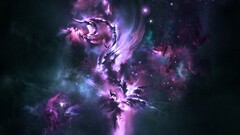 Space abstract space art digital art