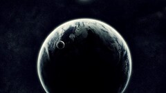 space art digital art planet dark Space