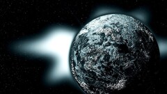 space art digital art planet