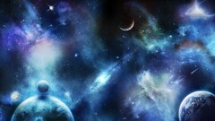 space art digital art planet Space